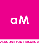 Albuquerque Art Museum pink logo