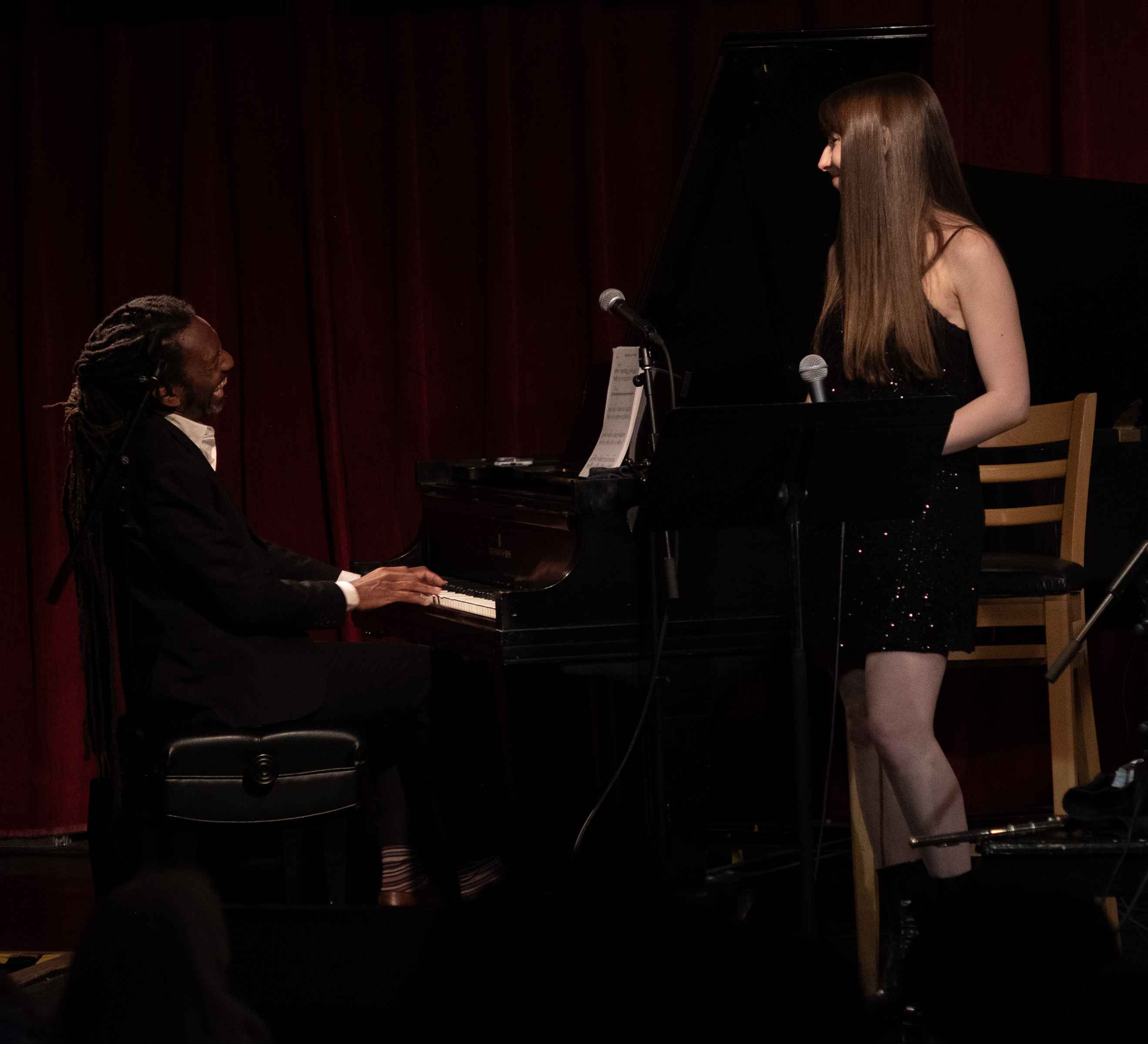 Elio Villafranca and singer Mar Vilaseca