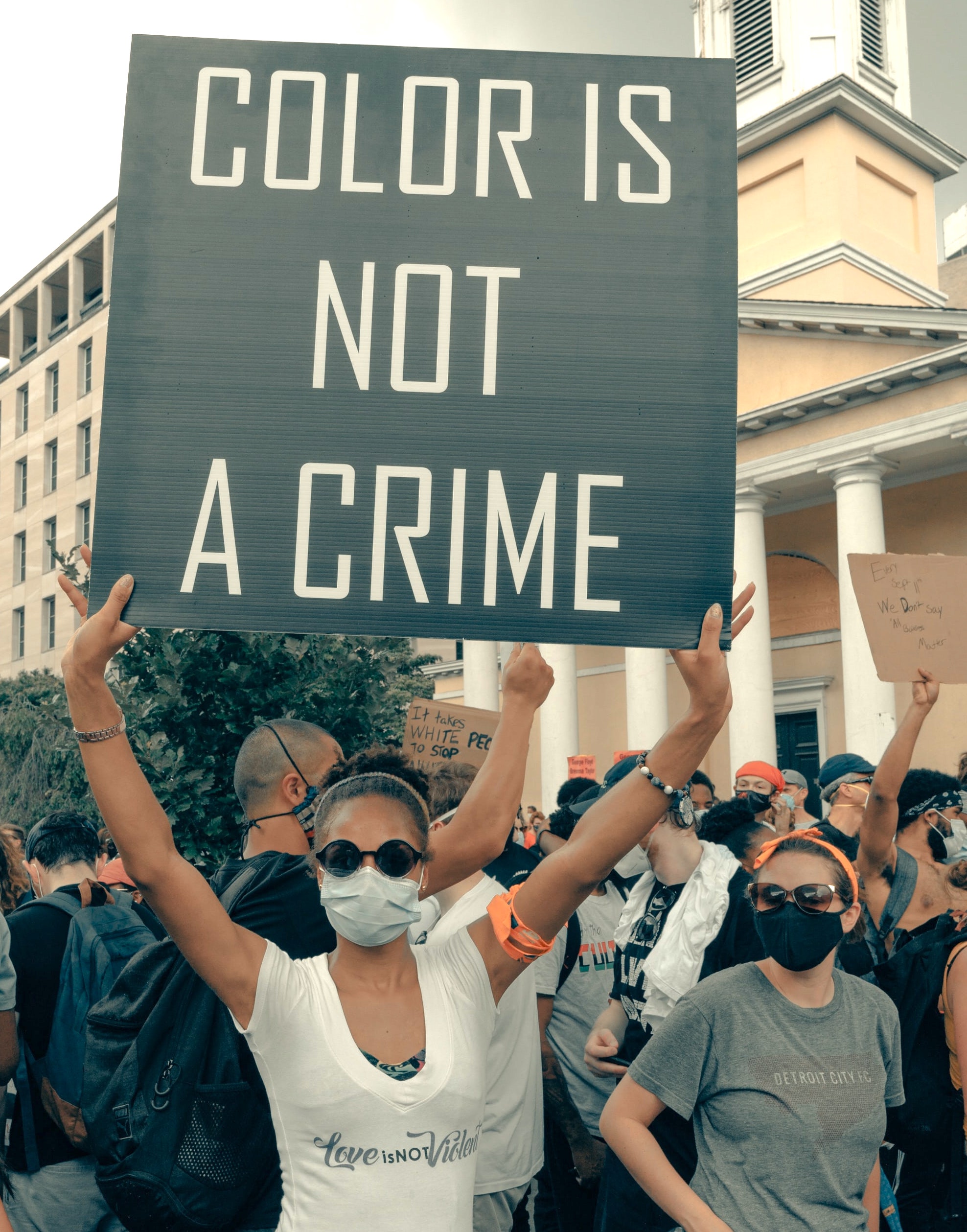 Color Is Not a Crime - Photo by Clay Banks