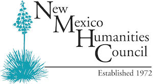 New Mexico Humanities aqua blue logo